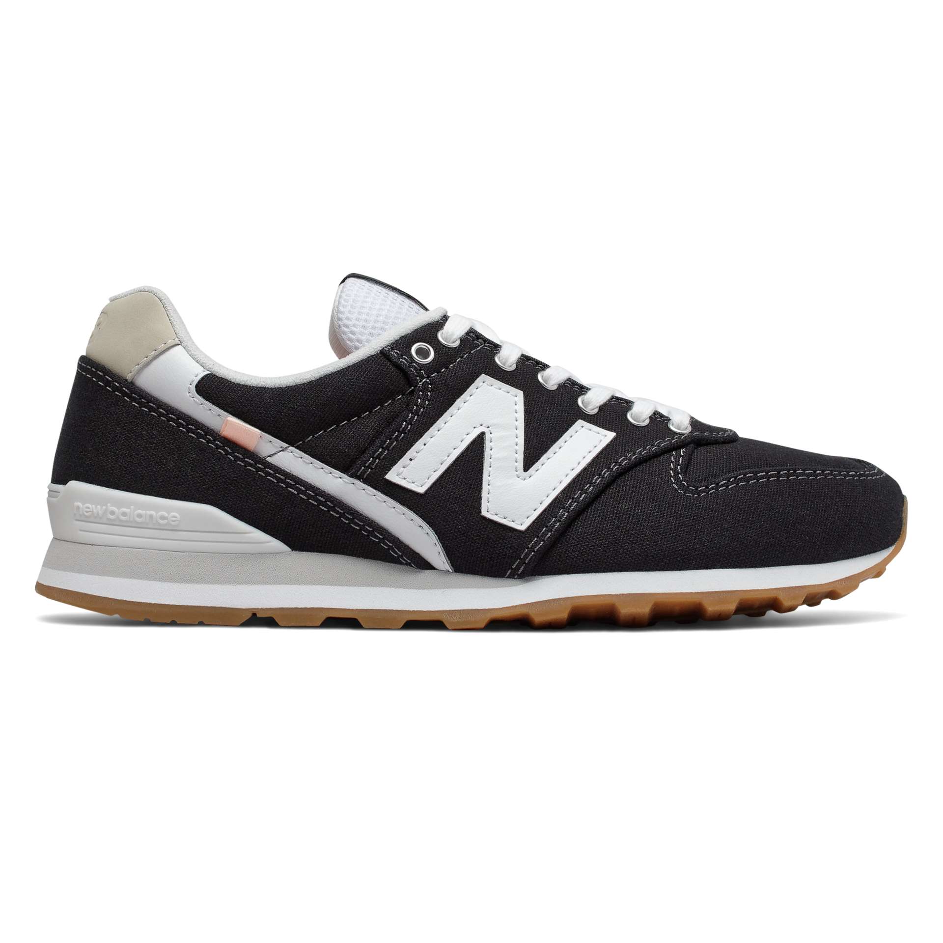 New Balance WL996v2 Schwarz/Weiß (WL996WCB)