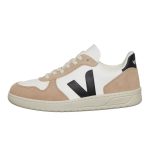Veja V-10 Extra White / Black / Sahara (VX0503138B)