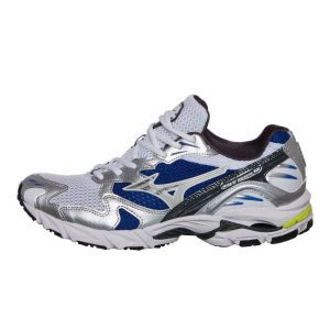 Mizuno Wave Rider 10 White / Silver / Surf The Web (D1GA210406)