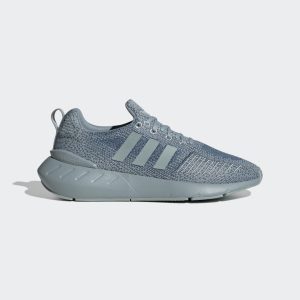 adidas Swift Run 22 Schuh Magic Grey / Altered Blue / Cloud White (GV7970)