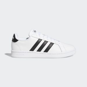 adidas Grand Court Schuh Cloud White / Core Black / Cloud White (F36392)