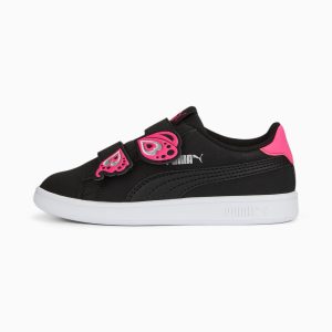 Puma Smash v2 Butterfly AC Kinder Schwarz (388461-05)