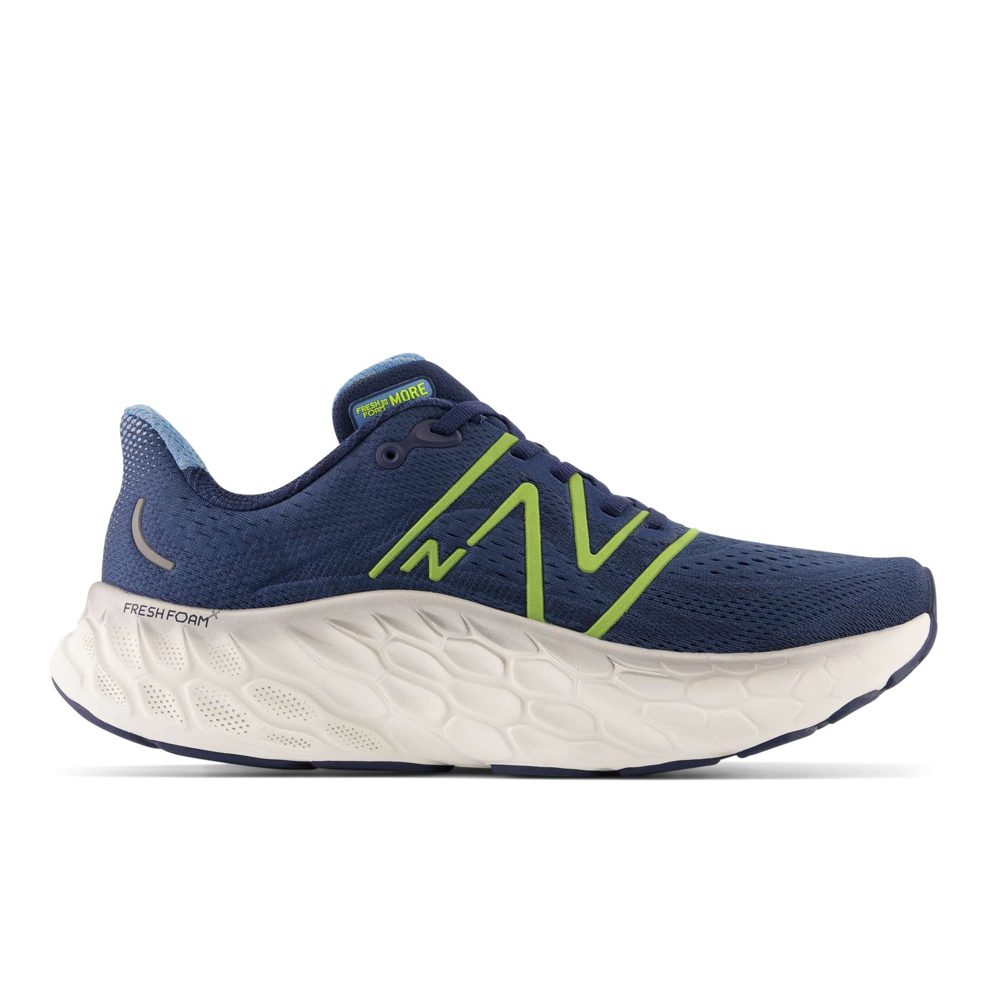 New Balance Fresh Foam X More v4 Blau/Gelb (MMORCN4)