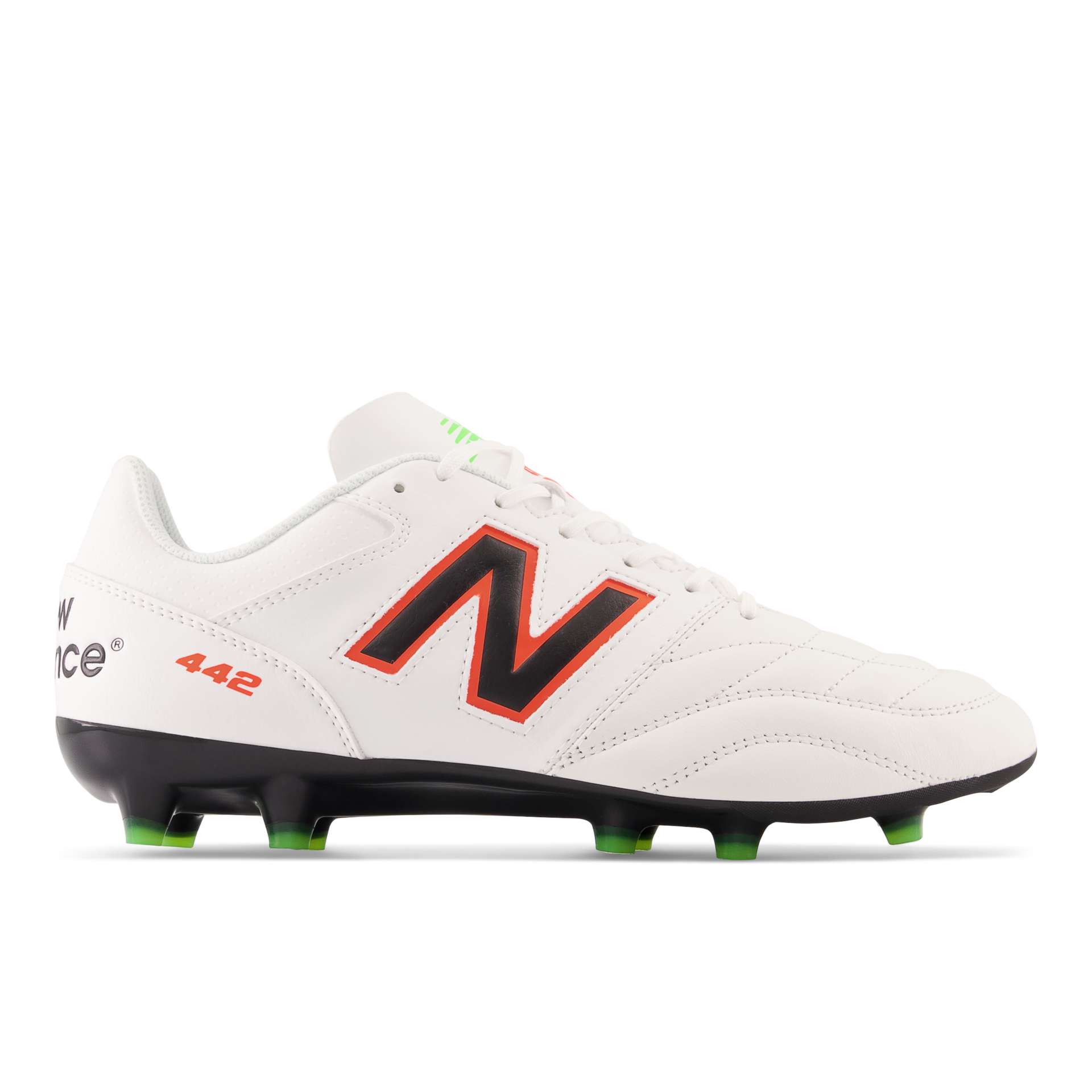 New Balance 442 v2 Team FG Weiß/Orange/Grün (MS42FWD2)