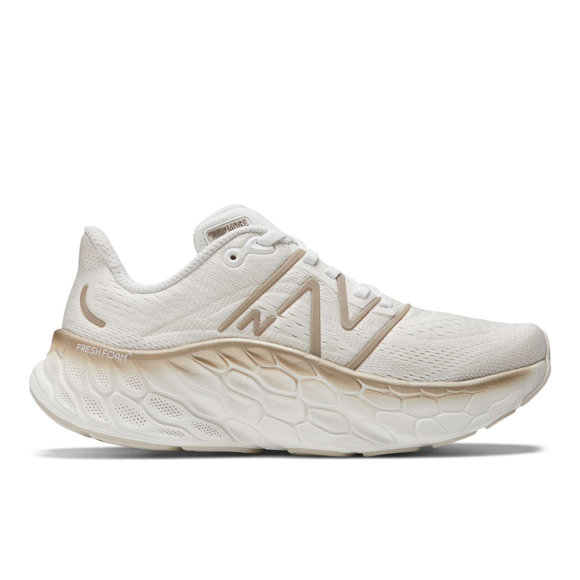 New Balance Fresh Foam X More v4 Weiß/Braun/Beige (WMORCW4)
