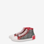 Moschino Hohe Sneakers Aus Netzgewebe Lost & Found (POLMB15452G0GGW010D)