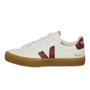 Veja Campo WMN Extra White / Marsala / Natural (CP0503154A)