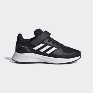 adidas Runfalcon 2.0 Schuh Core Black / Cloud White / Silver Metallic (GX3530)