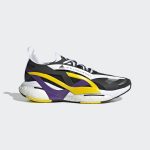 adidas by Stella McCartney Solarglide Laufschuh Core Black / Active Purple / Shock Yellow (GX9858)