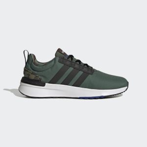 adidas Racer TR21 Cloudfoam Lifestyle Running Schuh Green Oxide / Core Black / Royal Blue (GX4685)
