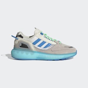 adidas ZX 5K BOOST Schuh Off White / Pulse Blue / Beam Green (GY4160)
