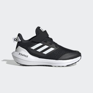 adidas EQ21 Run 2.0 Bounce Sport Elastic Lace with Top Strap Laufschuh Core Black / Cloud White / Core Black (GY4371)