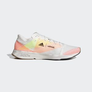 adidas ADIZERO X ALLBIRDS 2.94 KG CO2E Laufschuh Non Dyed / Core Black / Acid Red (H02740)