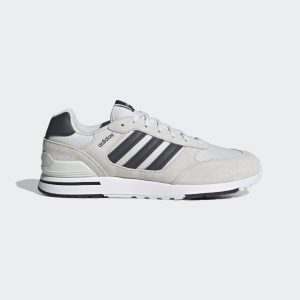 adidas Run 80s Schuh Crystal White / Carbon / Shadow Maroon (GX4336)