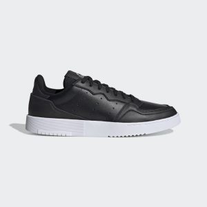 adidas Supercourt Schuh Core Black / Core Black / Cloud White (EE6038)
