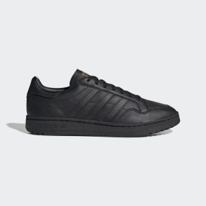 adidas Team Court Schuh Core Black / Core Black / Cloud White (EF6050)
