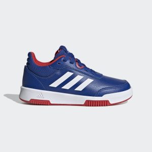 adidas Tensaur Sport Training Lace Schuh Royal Blue / Cloud White / Vivid Red (GW6435)
