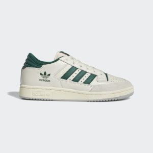 adidas Centennial 85 Low Schuh Cloud White / Team Dark Green / Cream White (GX2214)