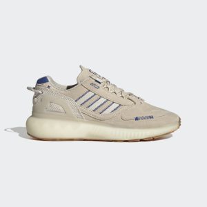 adidas ZX 5K BOOST Schuh Aluminium / Royal Blue / Ecru Tint (GX6912)