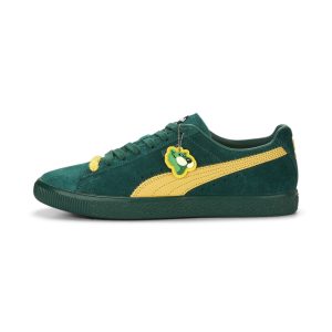 Puma Clyde Super Evergreen / Sun Ray Yellow (386349-01)
