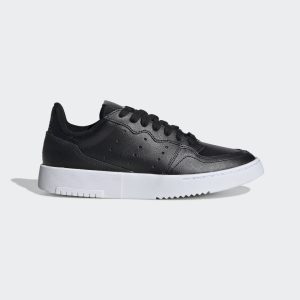 adidas Supercourt Schuh Core Black / Core Black / Cloud White (EE7727)