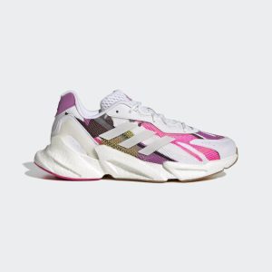 adidas X9000L4 x Thebe Magugu Laufschuh Cloud White / Cloud White / Team Shock Pink (HP2119)