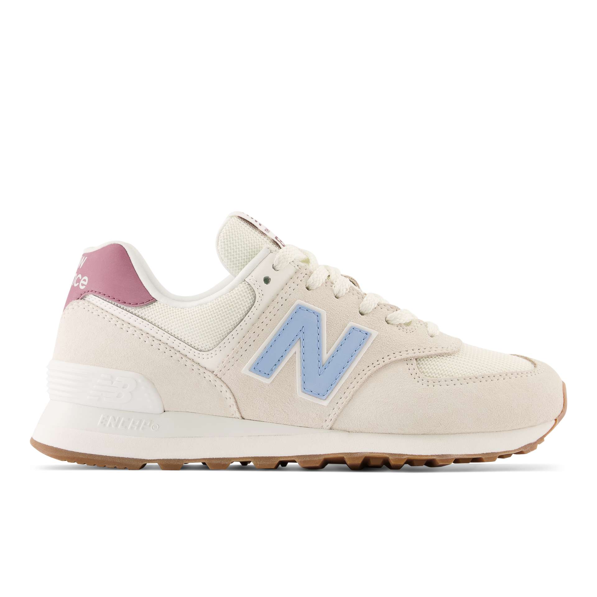 New Balance 574 Weiß/Blau/Rot (WL574RD)