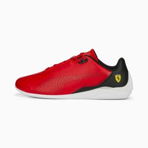 Puma Scuderia Ferrari Drift Cat Decima Motorsportschuhe Weiß/Schwarz/Rot (307193-05)