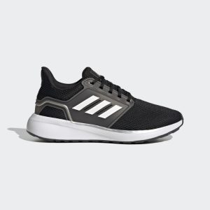 adidas EQ19 Run Laufschuh Core Black / Cloud White / Silver Metallic (GY4731)