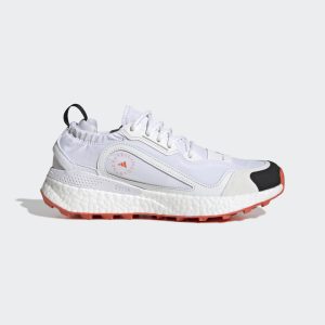 adidas by Stella McCartney OutdoorBoost 2.0 Trailrunning-Schuh Cloud White / Semi Impact Orange / Core Black (GX9871)