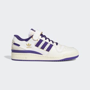 adidas Forum 84 Low Schuh Off White / Collegiate Purple / Cream White (GW2009)