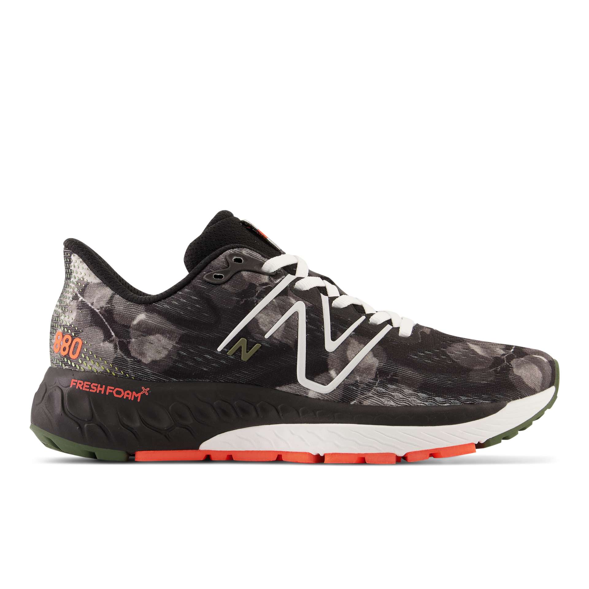 New Balance London Edition Fresh Foam X 880 v13 Schwarz/Weiß/Orange (W880L13)