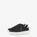 Moschino Sneakers Aus Kalbs- Und Laminiertem Nappaleder Enameled Heart (POLJA15384G1GIA200A)