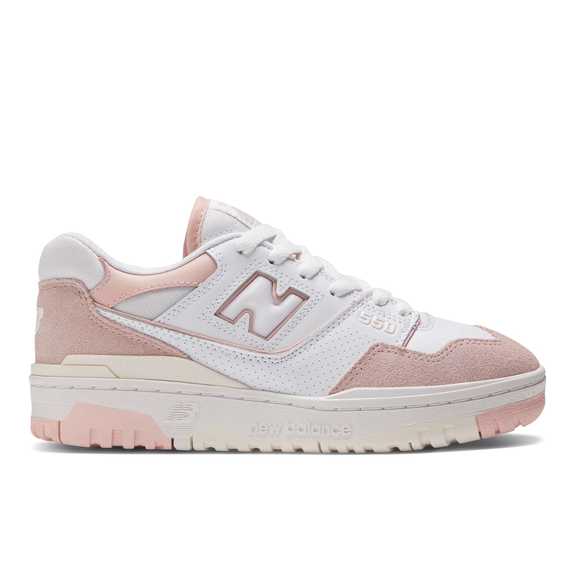 New Balance 550 Weiß/Rosa (BBW550CD)