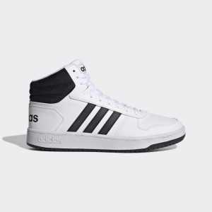 adidas Hoops Mid 2.0 Schuh Cloud White / Core Black / Core Black (FY8617)