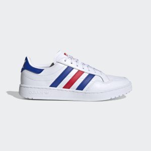 adidas Team Court Footwear White / Team Royal Blue / Scarlet (FW5068)