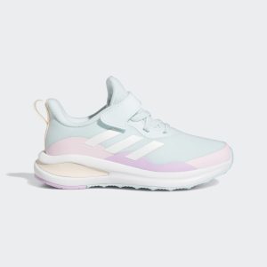adidas FortaRun Sport Elastic Lace Top Strap Laufschuh Almost Blue / Cloud White / Clear Pink (GZ1826)