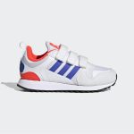 adidas ZX 700 HD Schuh Cloud White / Bold Blue / Solar Red (GZ7522)