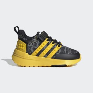 adidas x LEGO Racer TR Schuh Core Black / Eqt Yellow / Grey Three (GW1875)