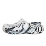 Crocs Classic Marbled Clog White / Black (206867-103)