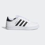 adidas Breaknet Schuh Cloud White / Core Black / Silver Metallic (FX8724)