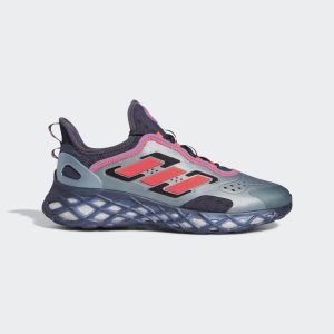 adidas Web BOOST Running Sportswear Lifestyle Laufschuh Magic Grey Met / Impact Orange / Shadow Navy (GZ6444)