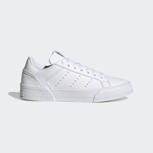 adidas Wmns Court Tourino  Footwear White / Footwear White / Silver Metallic (H05280)