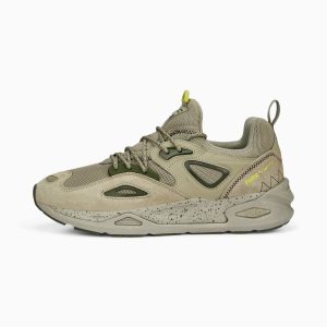 Puma TRC Blaze Elevated Wander-Sneakers Braun/Grün (390161-02)
