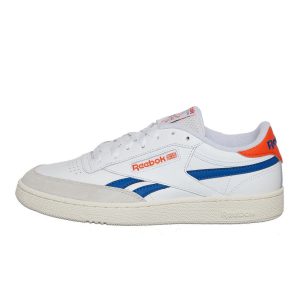 Reebok Club C Revenge Footwear White / Vector Blue / Smash Orange (HP3308)