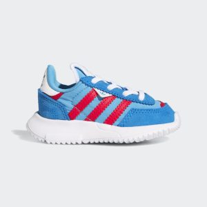 adidas Retropy F2 Schuh App Sky Rush / Vivid Red / Blue Rush (GY3784)