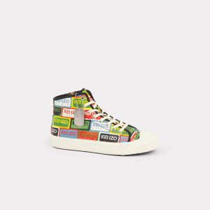 Kenzo Baskets Montantes Kenzoschool Homme Multicolore – Taille 42 (FD55SN020F75)