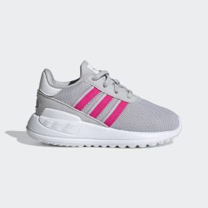 adidas LA Trainer Lite Schuh Team Light Grey / Team Shock Pink / Cloud White (GZ4287)