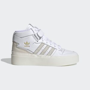 adidas Forum Bonega Mid Schuh Cloud White / Orbit Grey / Bliss (GZ4293)