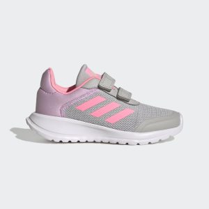 adidas Tensaur Run Schuh Grey Two / Beam Pink / Bliss Lilac (GZ6693)